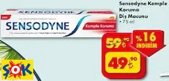 SENSODYNE KOMPLE KORUMA DİŞ MACUNU 75 ML